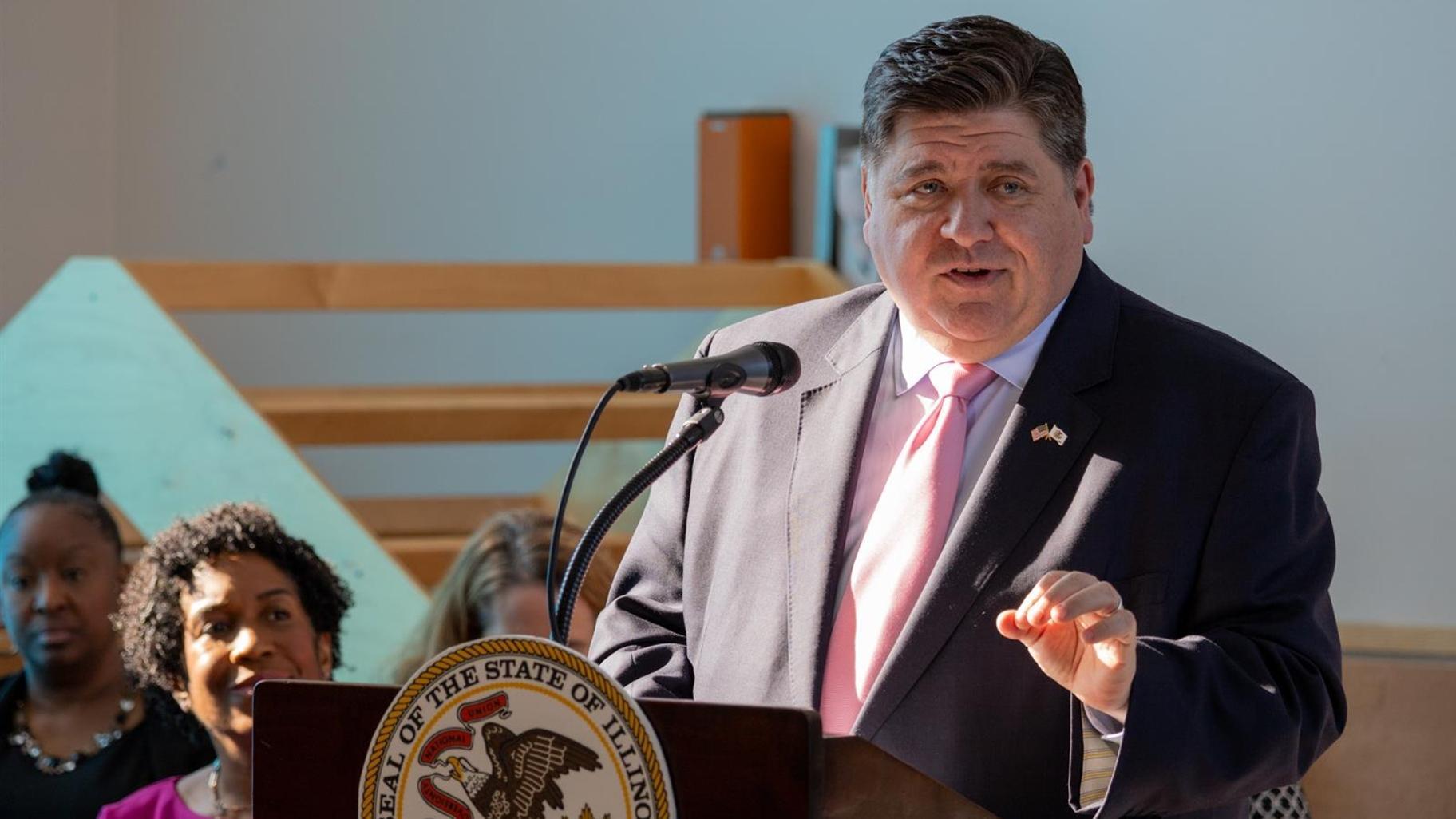 Gov. J.B. Pritzker Announces Plan to Spend Additional $160M to Care for Migrants as Winter Looms